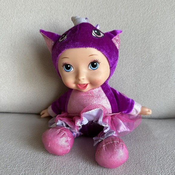 New Adventures Little Darlings Animal Cuties 10" Doll Unicorn Outfit Sound 2019 - Picture 2 of 4